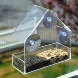 Little House Clear Bird Feeder