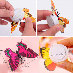 LED 3D Butterfly Wall Lights (10 Pieces)