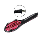 Portable Size Handheld Hair Straightening Brush