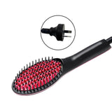 Portable Size Handheld Hair Straightening Brush