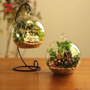 Teardrop Glass Terrarium