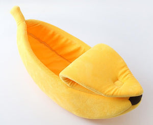 Banana Cave Pet Bed