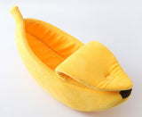 Banana Cave Pet Bed