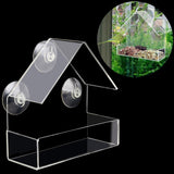 Little House Clear Bird Feeder