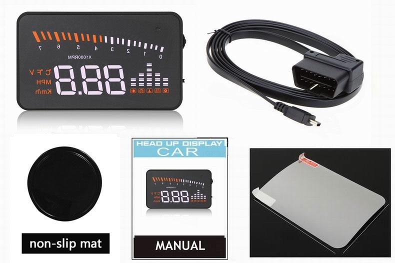 Digital Vehicle Windshield Projector (Car HUD)