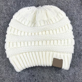 Soft Knit Ponytail Beanie